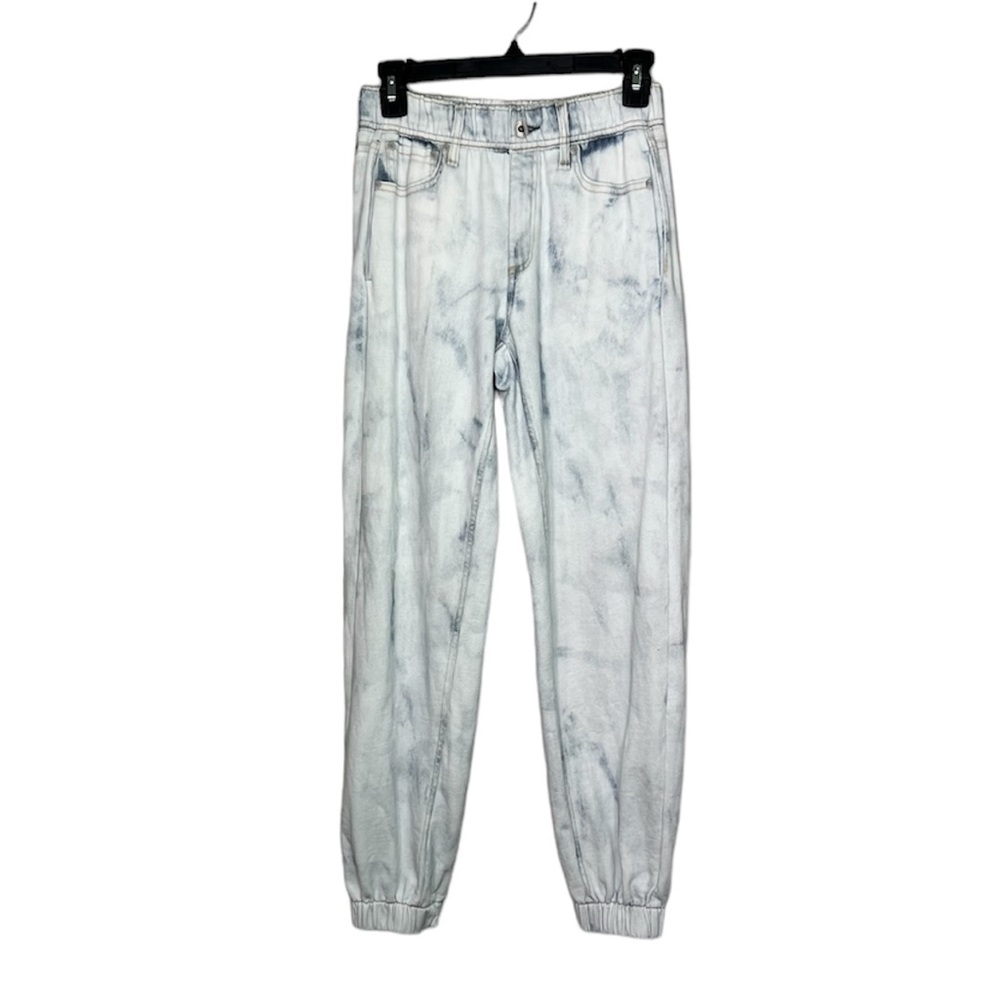 RAG & BONE Miramar Trompe L'oeil Cotton Jogger in OASIS size XS